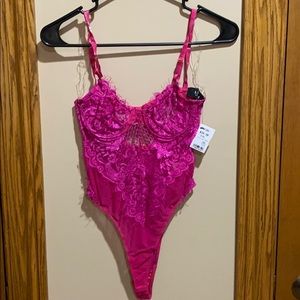 Akira hot pink bodysuit. BRAND NEW!